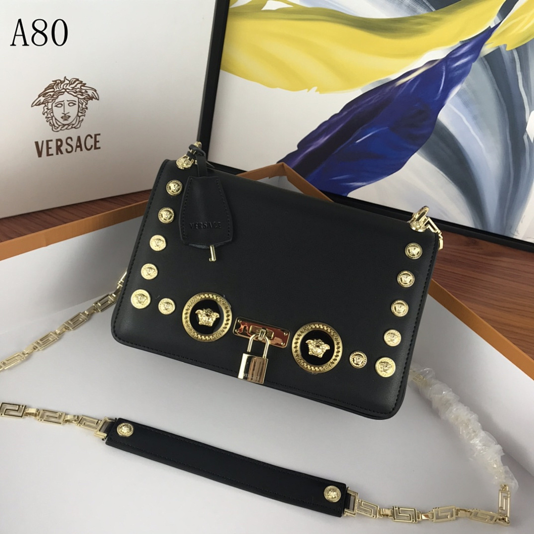 Versaci A80 Medusa Stud Crossbody Bag #481