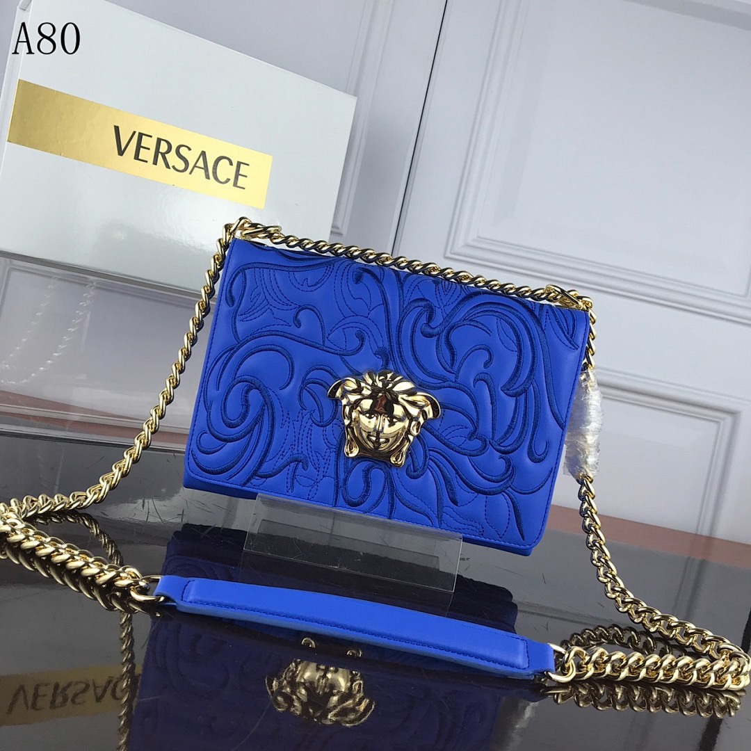 Versaci A80 Medusa Embossed Shoulder Bag #453