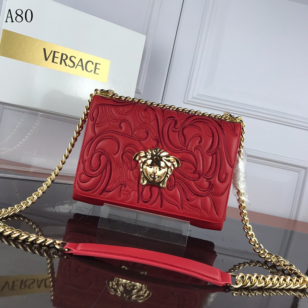 Versaci A80 Medusa Embossed Shoulder Bag #452