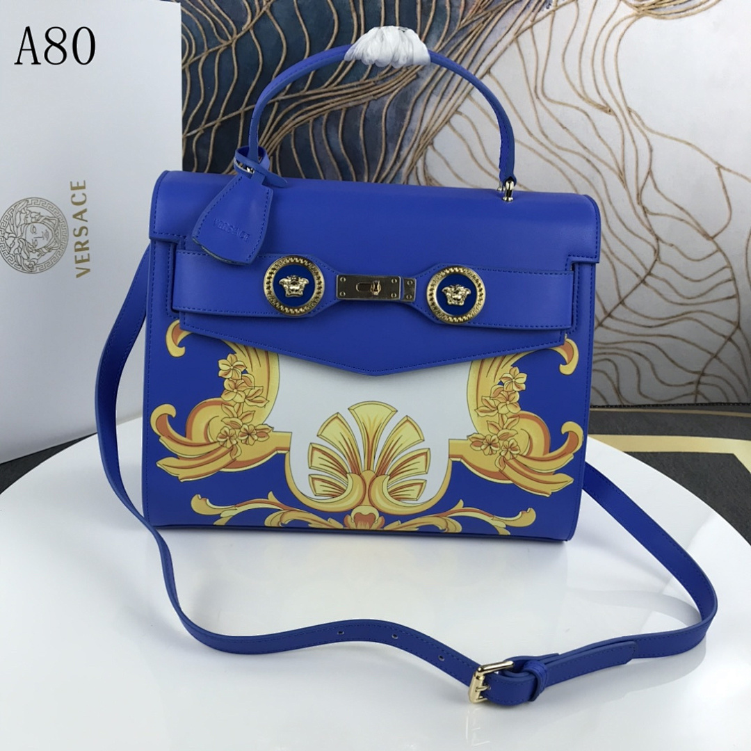 Versaci A80 Baroque Print Top Handle Bag #436