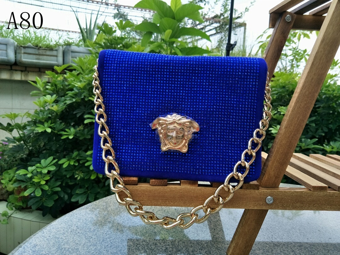 Versaci Medusa Chain Shoulder Bag #414