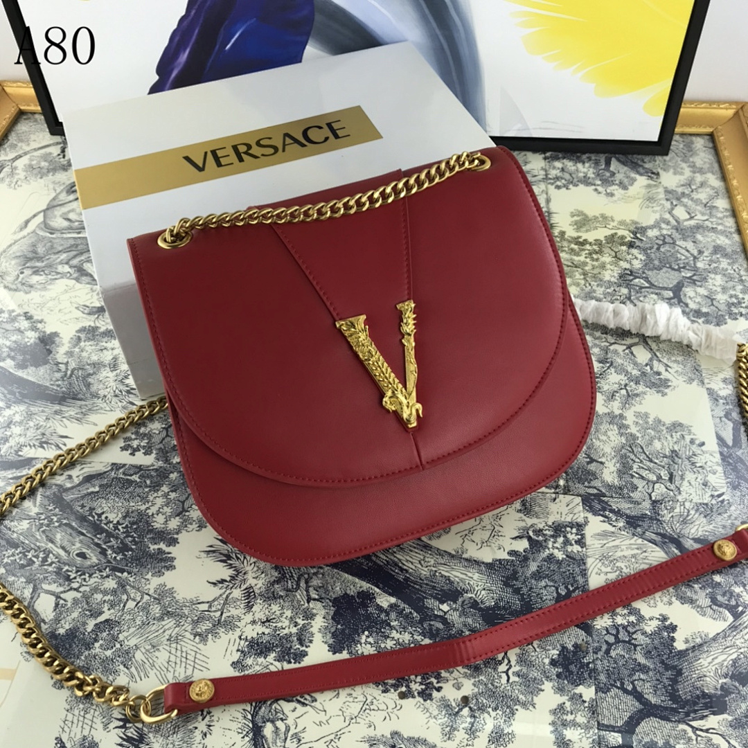 Versaci #1989 V Logo Shoulder Bag #109