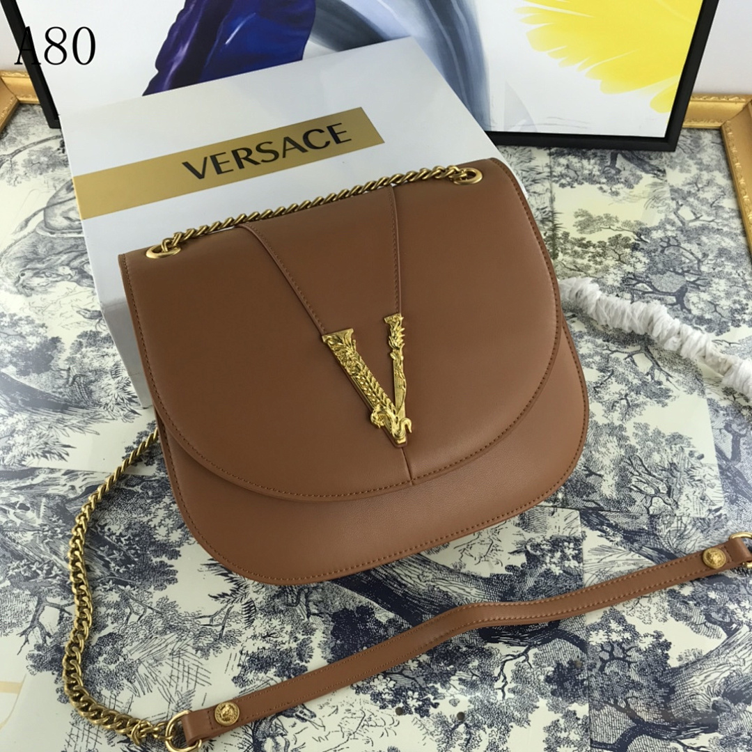 Versaci – Model# V-Logo Shoulder Bag #108