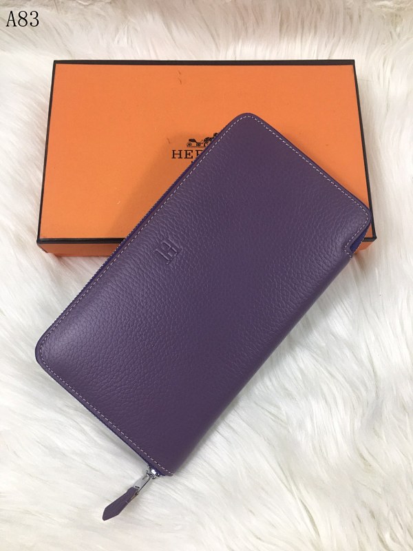 Hermès – Epsom Leather Zip Around Wallet #188