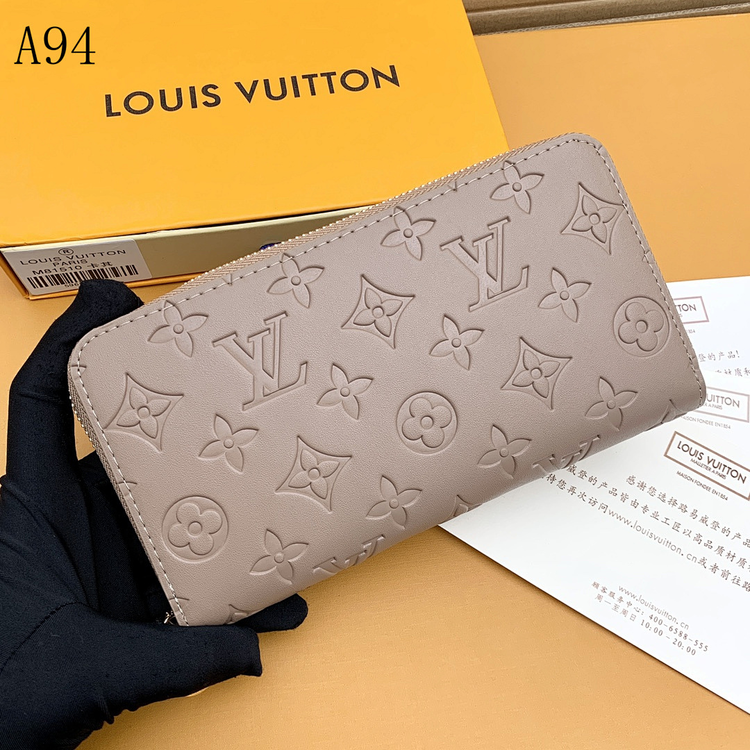 LVutton A94 Zip Around Wallet #162