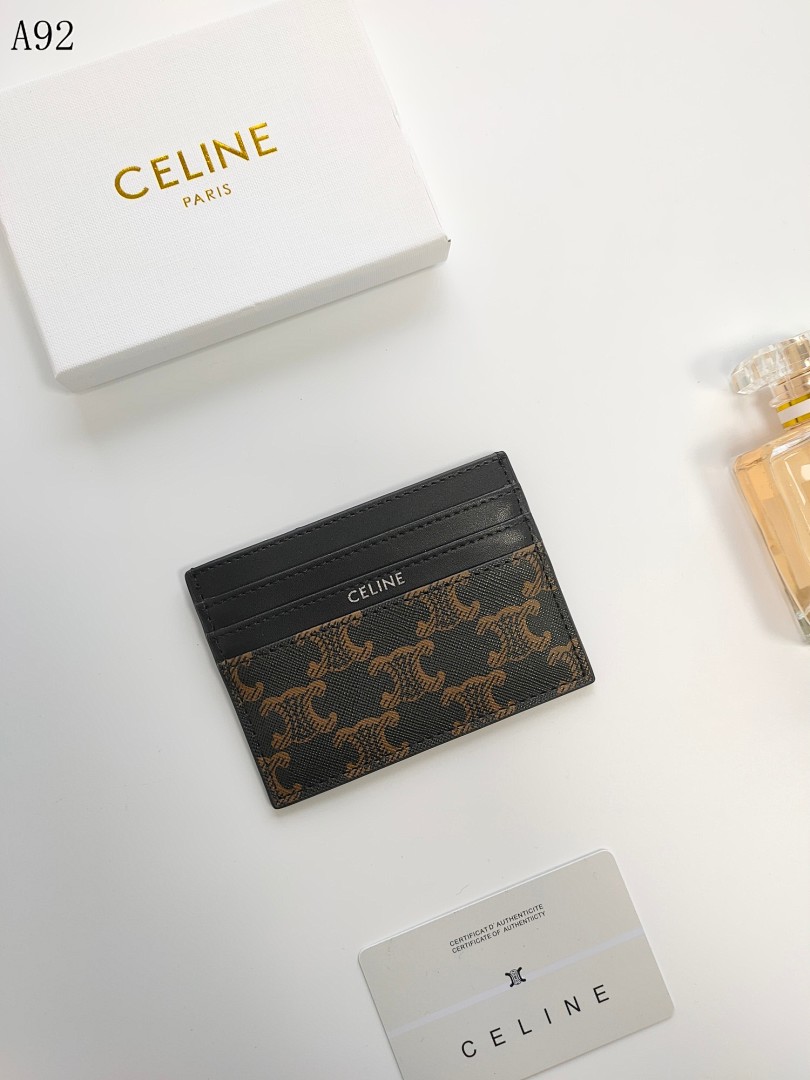 CELINE – Triomphe Card Holder #221