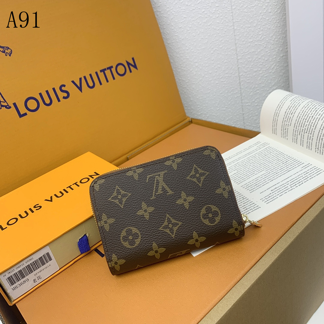 LVutton #A91 Zip Around Wallet #143 1 LVutton #A91 Zip Around Wallet #143