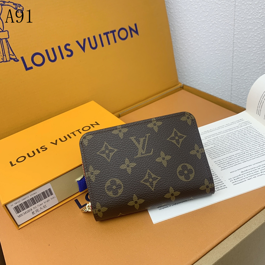 LVutton M60123 Zippy Wallet #142