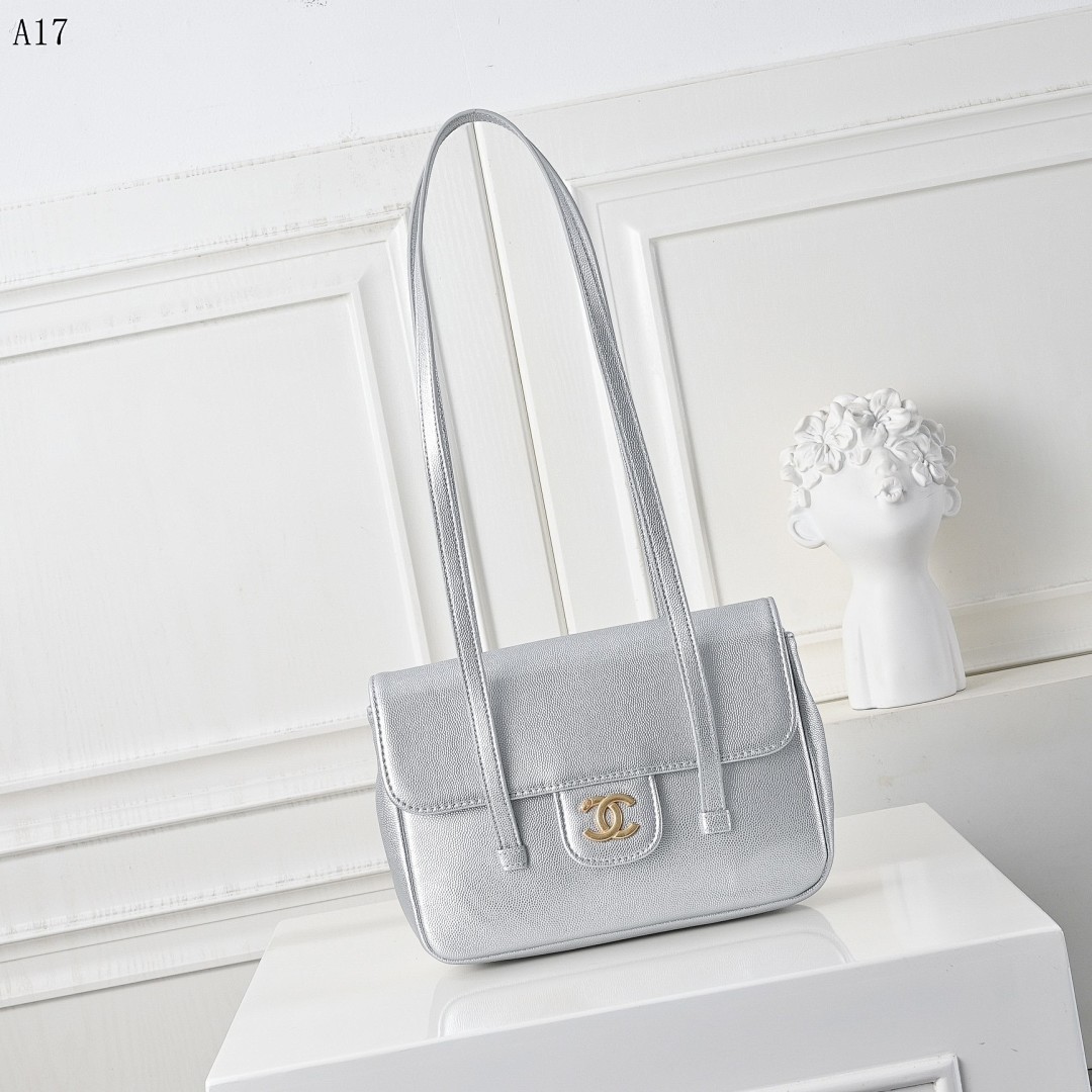 Chan3l Model# A17 Flap Bag #21