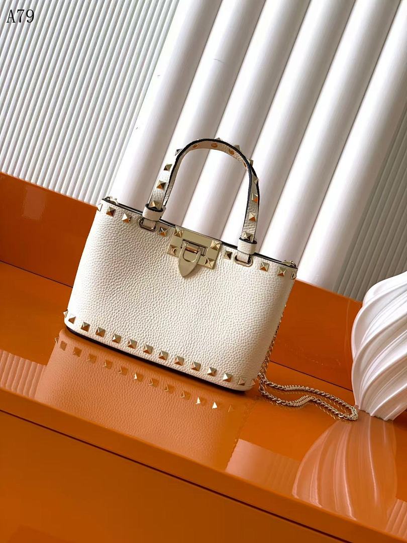 Valentiino Rockstud Small Tote Bag #405 1 Valentiino Rockstud Small Tote Bag #405