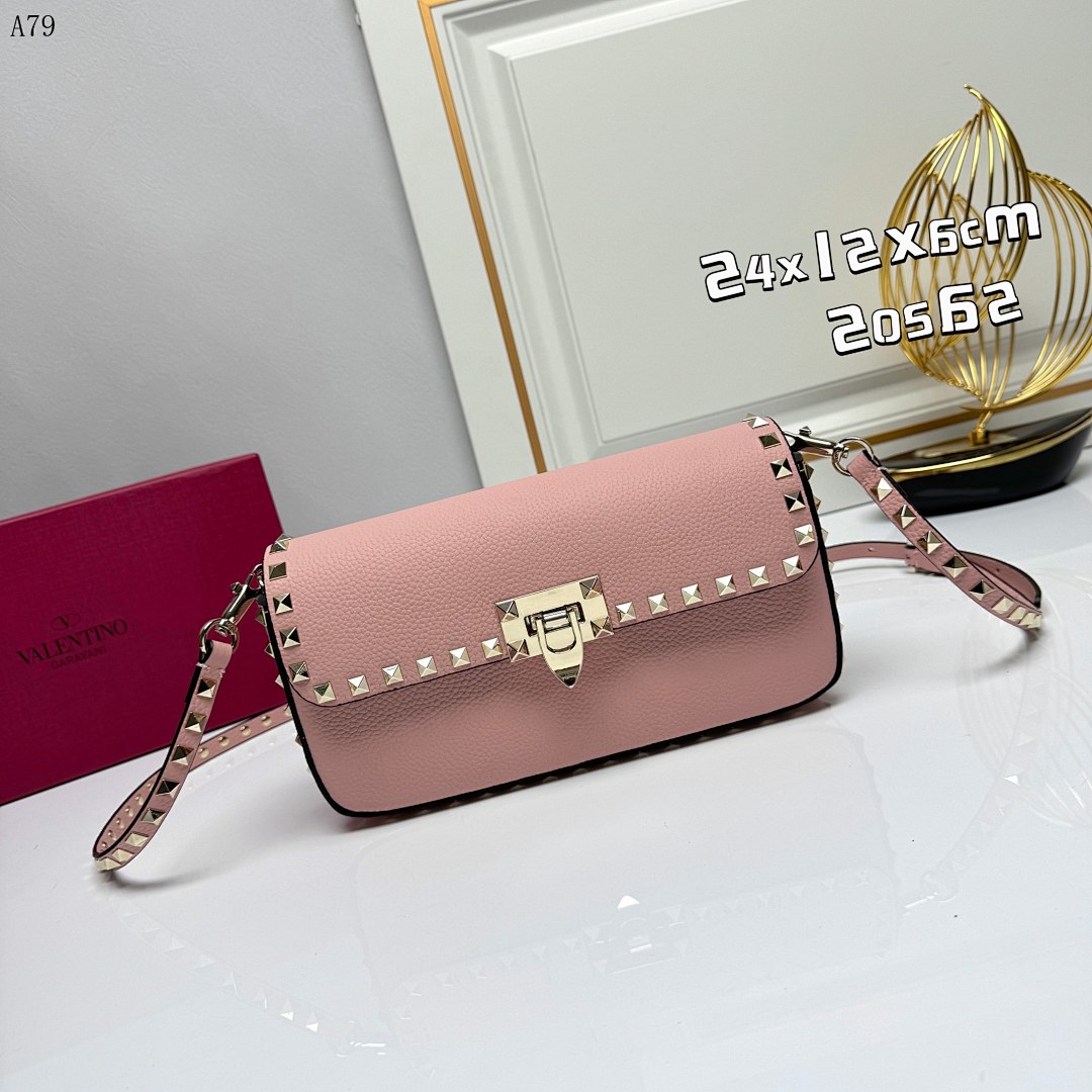 Valentiino Rockstud Small Leather Crossbody Bag #374 1 Valentiino Rockstud Small Leather Crossbody Bag #374
