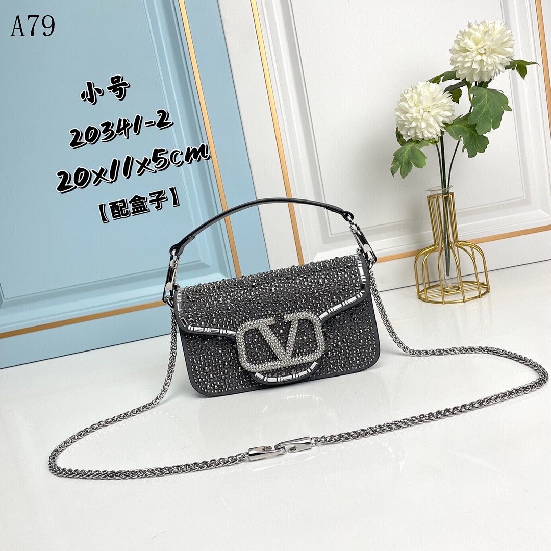 Valentiino + Rockstud + Small Crystal-Embellished Shoulder Bag #365 1 Valentiino + Rockstud + Small Crystal-Embellished Shoulder Bag #365