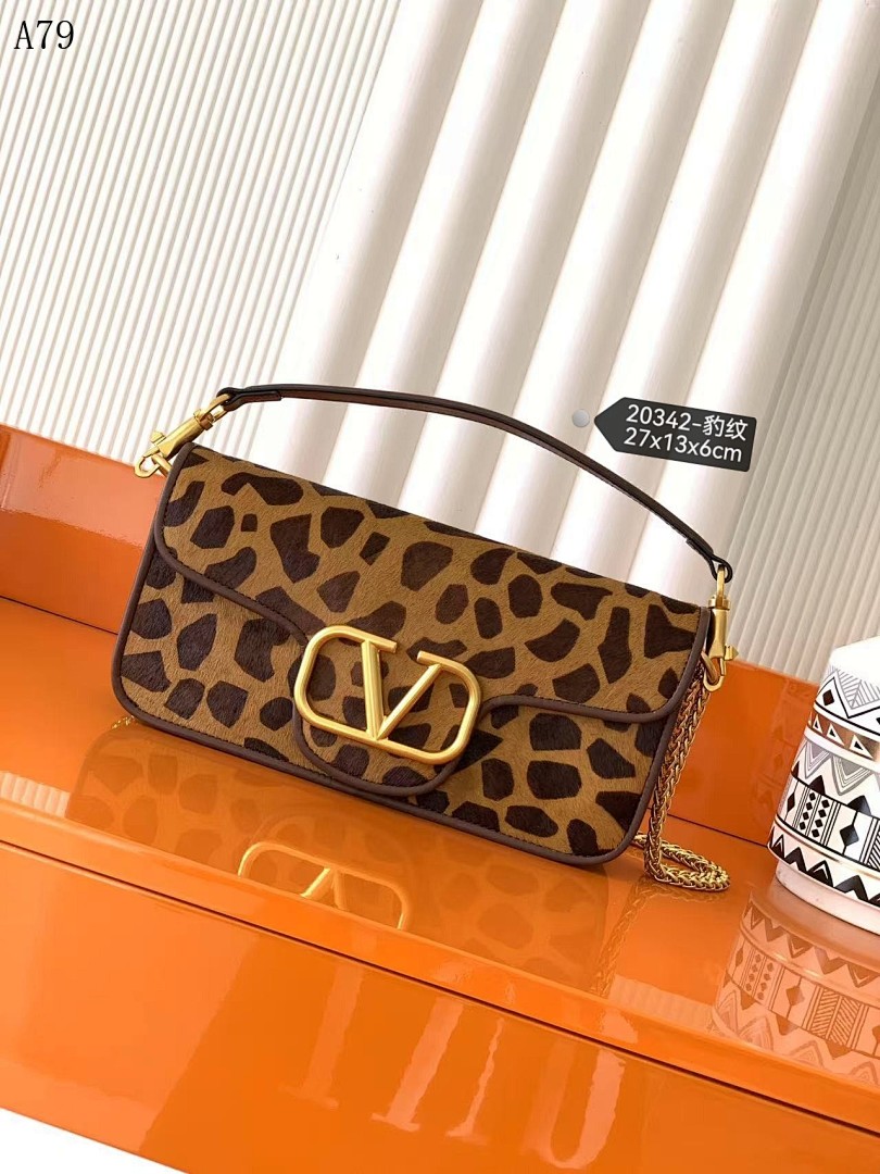 Valentiino – 20342 Leopard Print Shoulder Bag #361