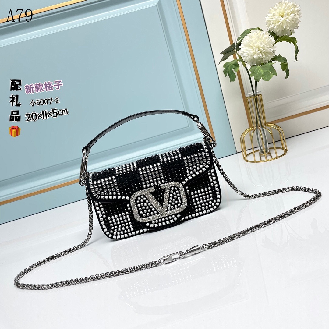 Valentiino + Rockstud + Small Checkered Bag #340 1 Valentiino + Rockstud + Small Checkered Bag #340