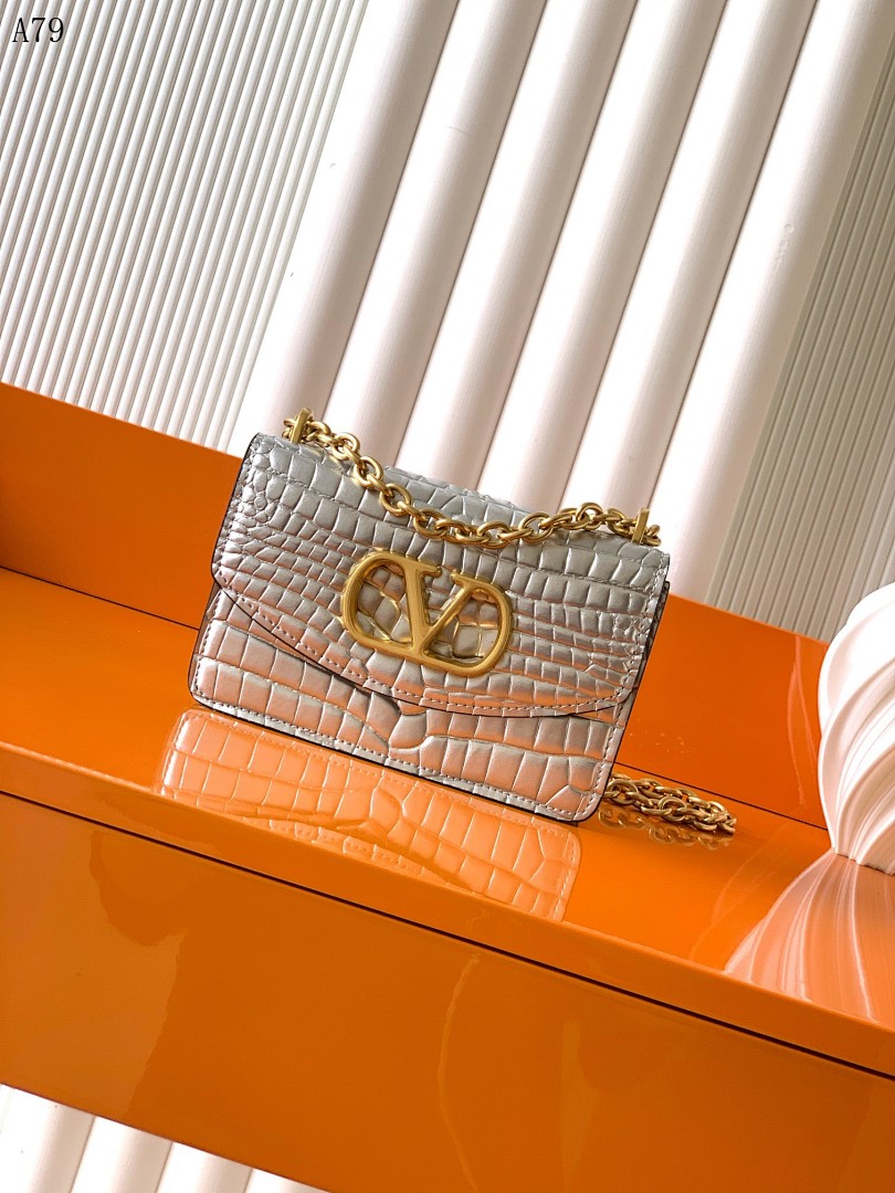 Valentiino + Rockstud + Small Leather Bag #338