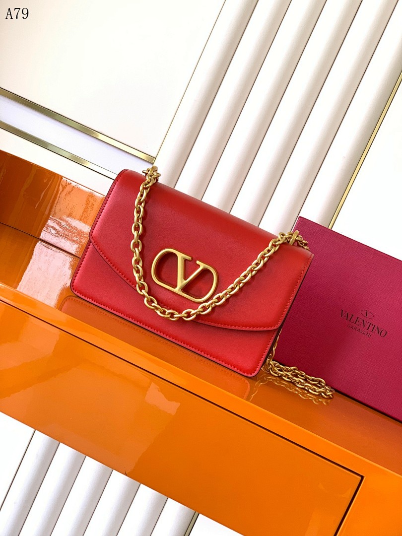 Valentiino Garavani + VLogo + Rockstud Chain Bag #11