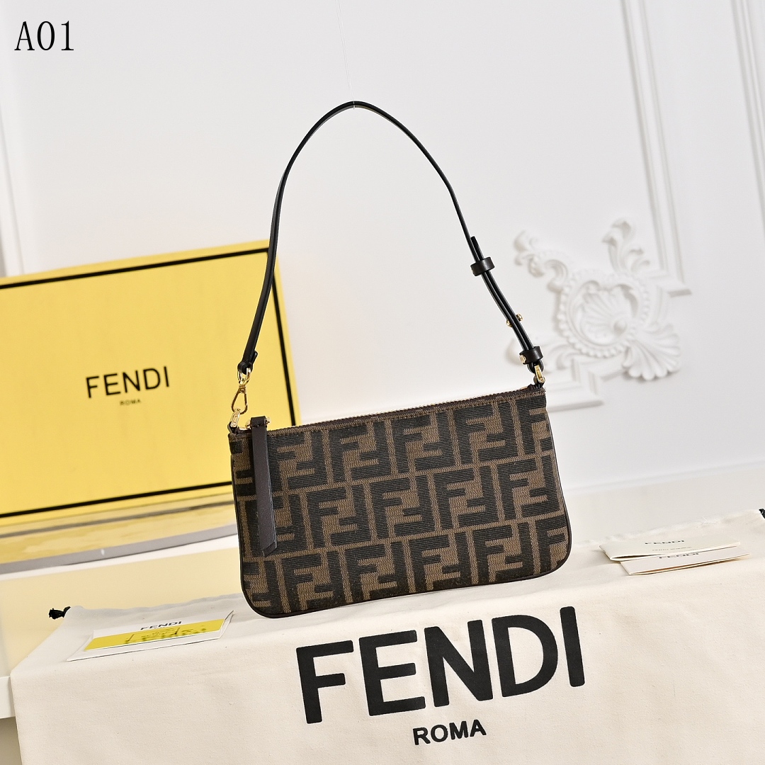 FENDI # A01 – Baguette Clutch #79