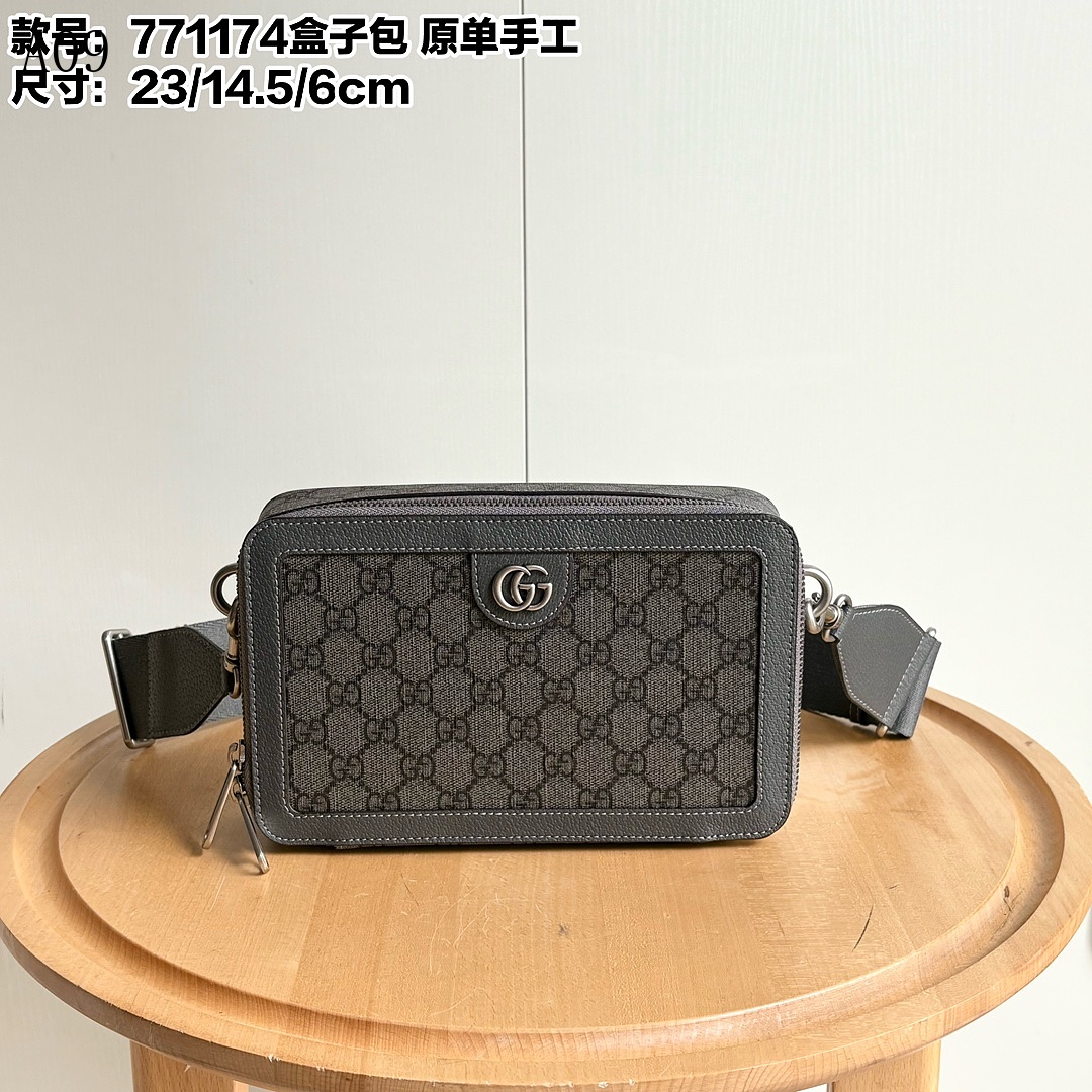 Gucc1 771174 Box Bag Original Single Craft #322