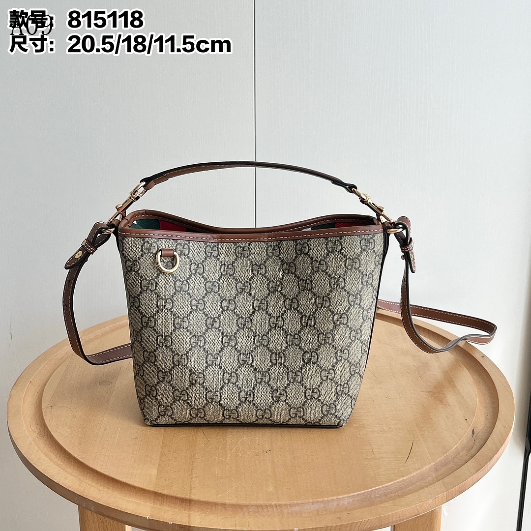 Gucc1 815118 GG Supreme Top Handle Bag #319