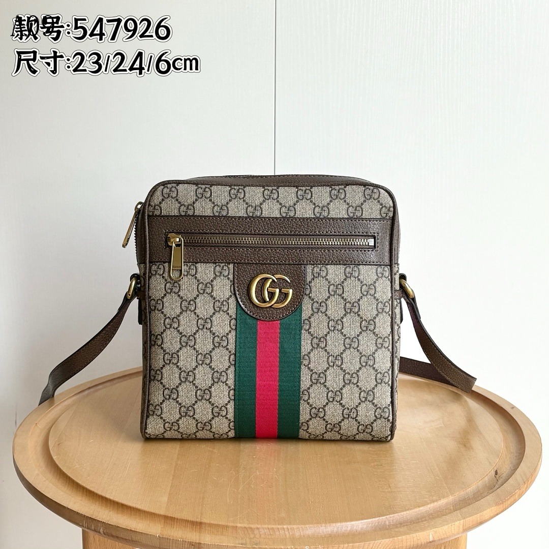 Gucc1 Ophidia GG Supreme Crossbody Bag #283