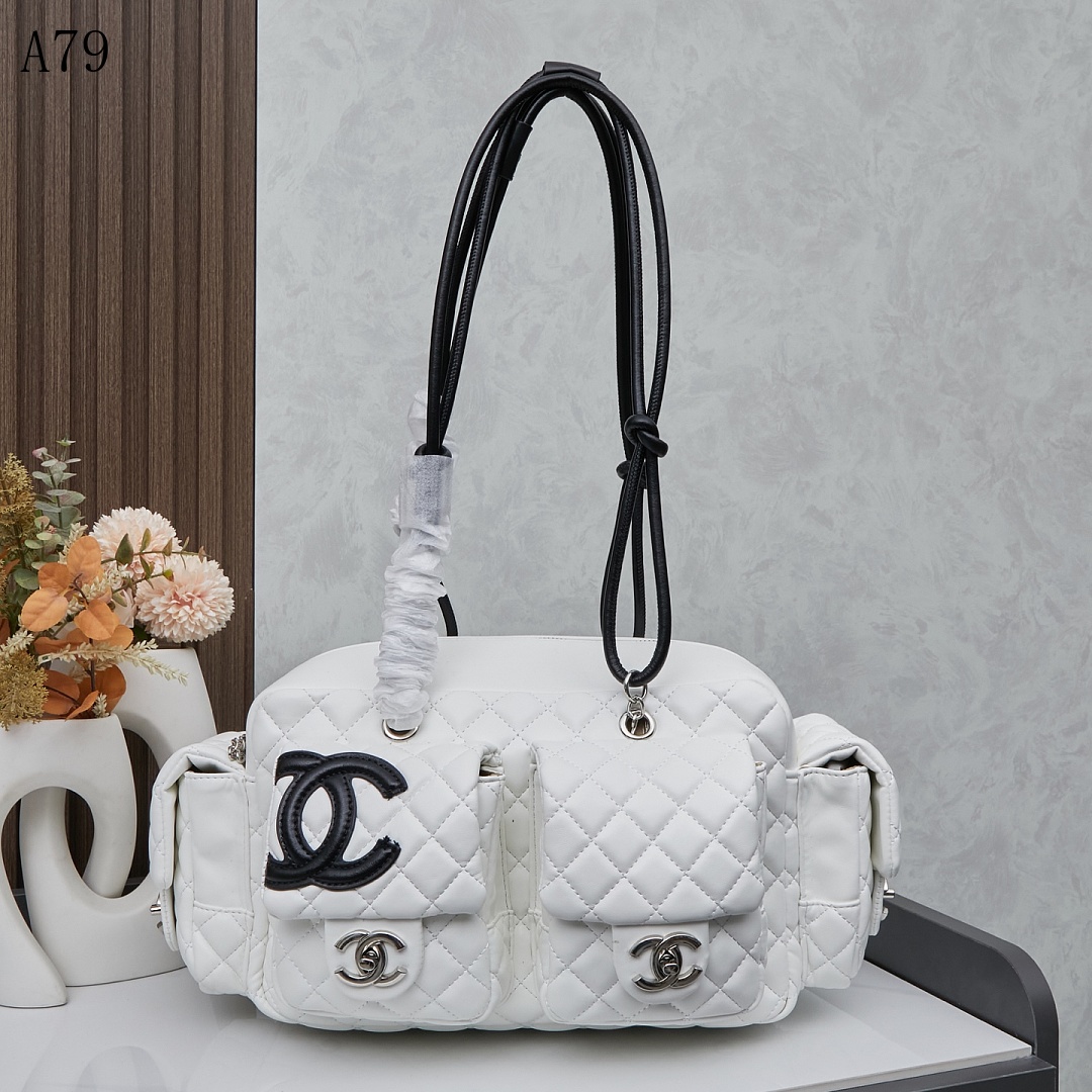 Chan3l Classic Quilted Tote Bag #252 1 Chan3l Classic Quilted Tote Bag #252