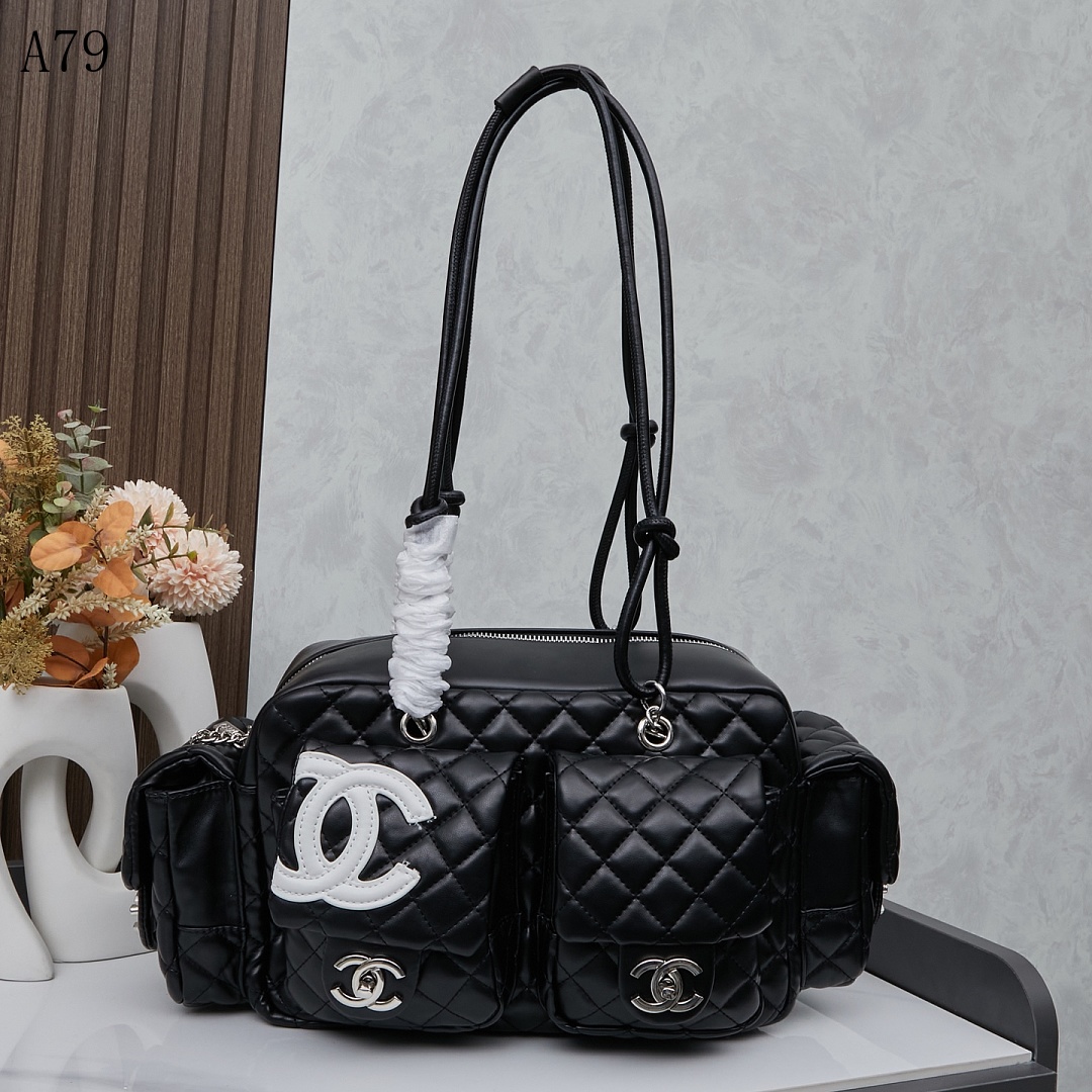 Chan3l Classic Quilted Tote Bag #254 1 Chan3l Classic Quilted Tote Bag #254