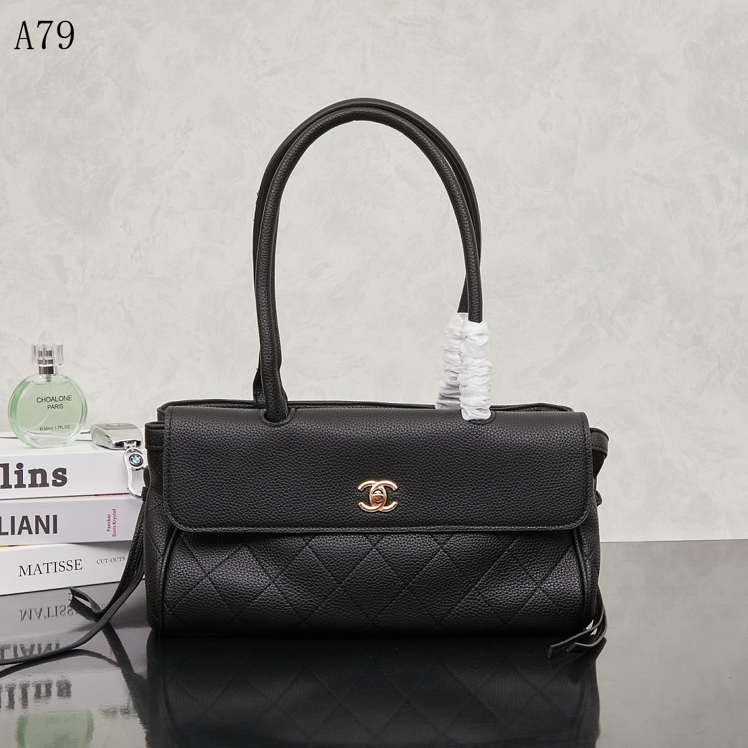Chan3l Classic Quilted Tote Bag #260