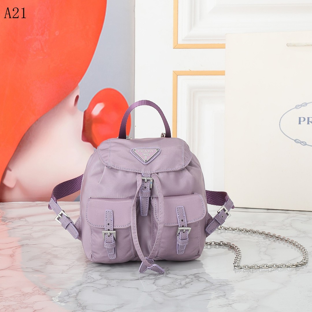 Pr4da Mini Nylon Backpack #1644
