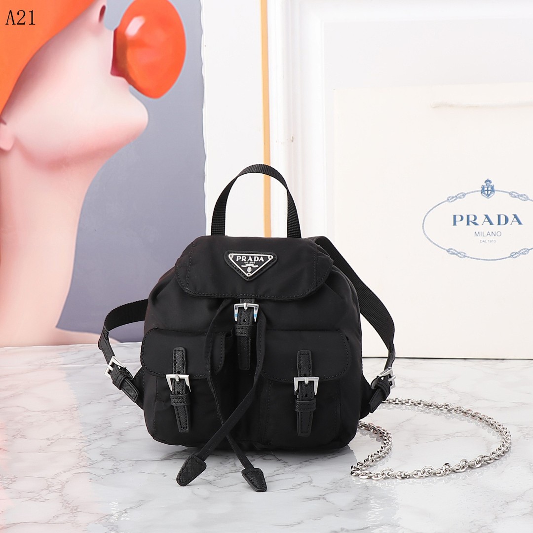 Pr4da Nylon Mini Backpack #1765