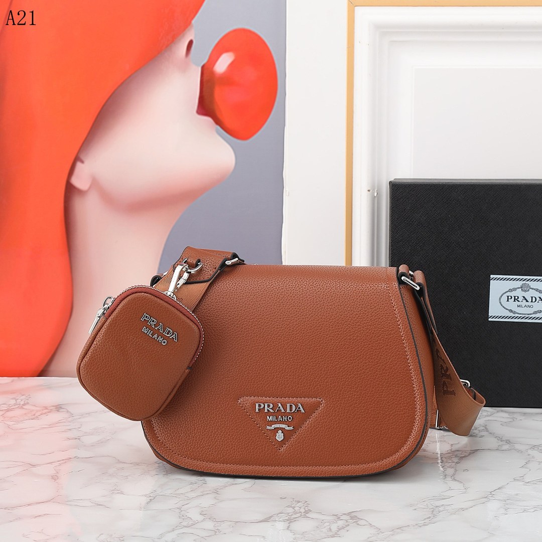 Pr4da + Model# + Crossbody Bag #1950