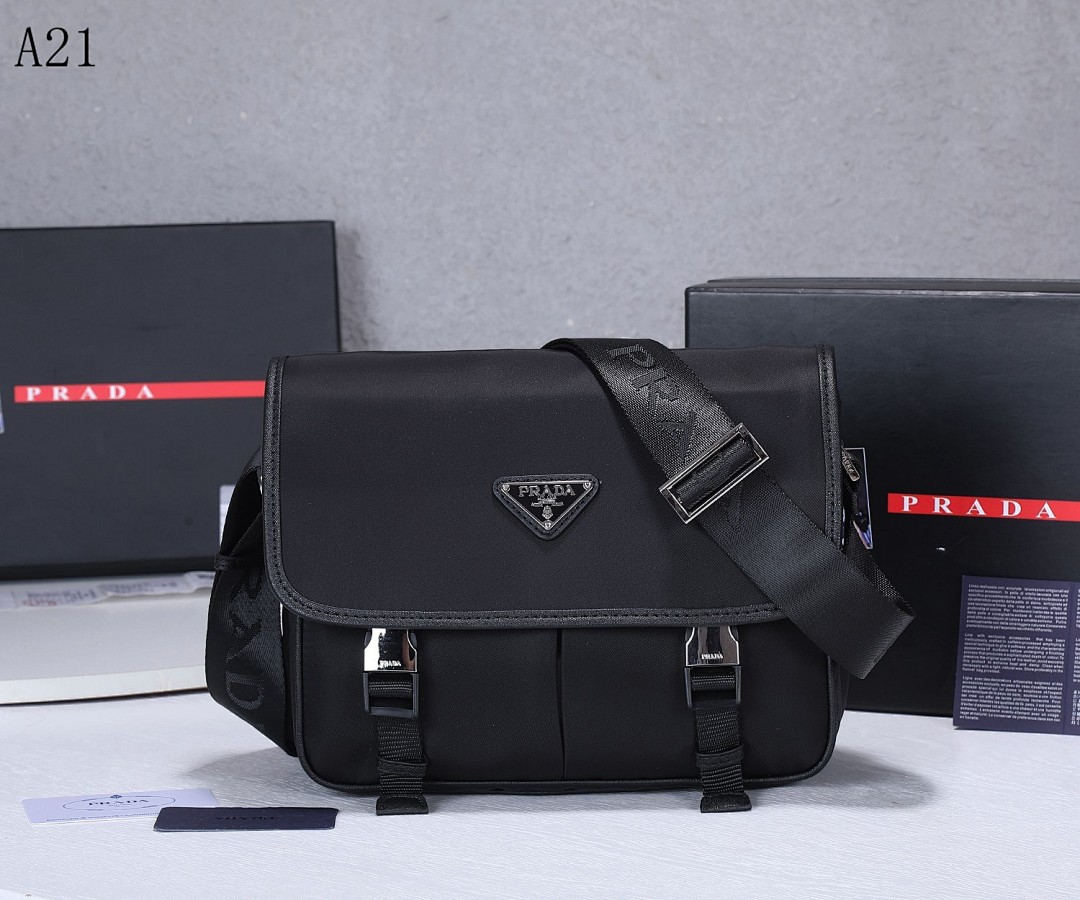 Pr4da A21 Nylon Messenger Bag #1793 1 Pr4da A21 Nylon Messenger Bag #1807