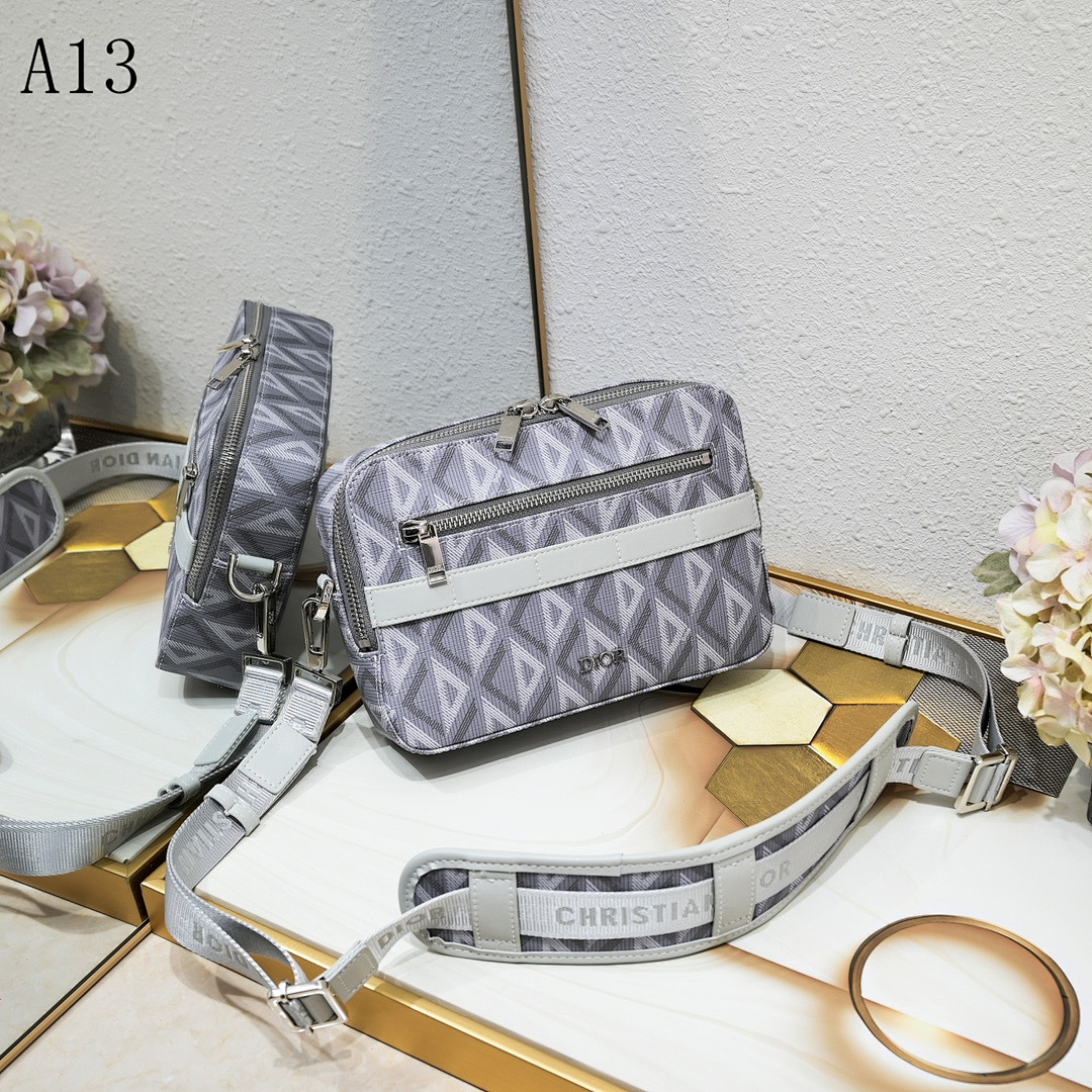 Diiior – A13 – Oblique Pattern Crossbody Bag #2242