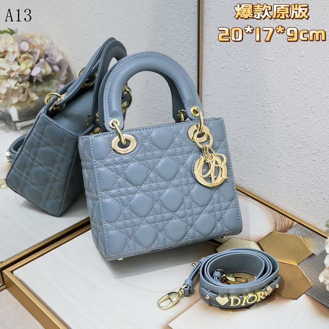 Diiior Lady Diiior Mini Bag #2002 1 Diiior Lady Diiior Mini Bag #2002