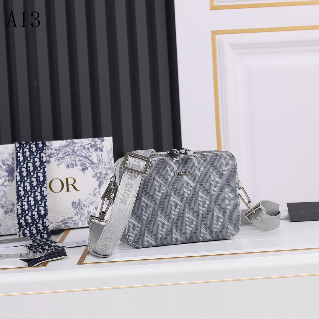 Diiior – A13 – Oblique Pattern Crossbody Bag #2081