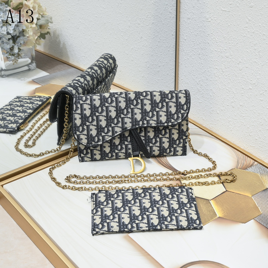 Diiior – Diiiorama Oblique Canvas Shoulder Bag #2139