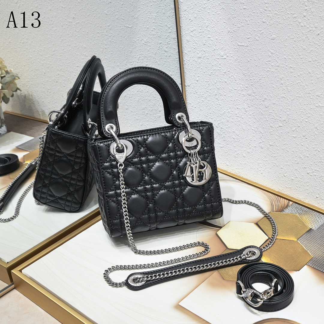 Diiior Lady Diiior Mini Bag #2250 1 Diiior Lady Diiior Mini Bag #2250