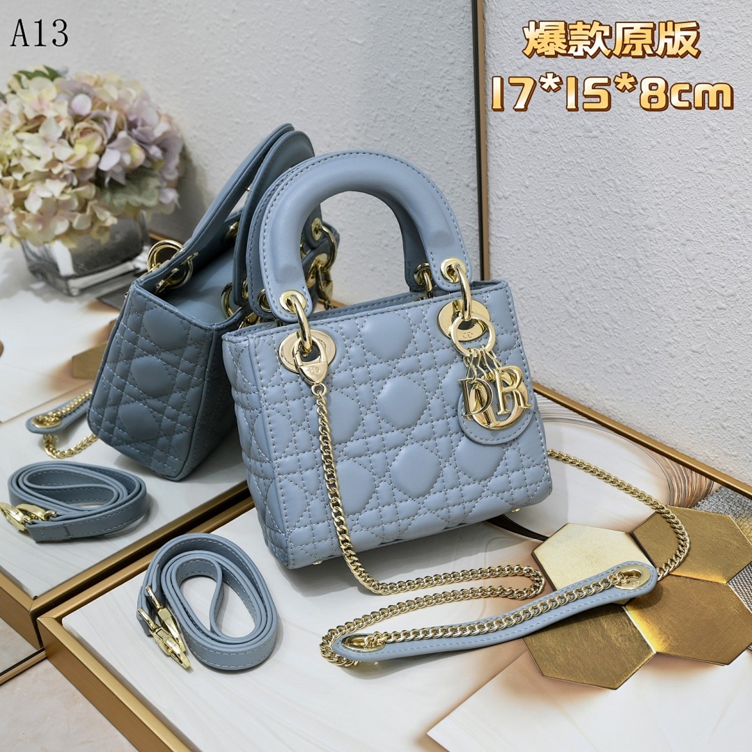 Diiior Lady Diiior Mini Bag #2221 1 Diiior Lady Diiior Mini Bag #2221
