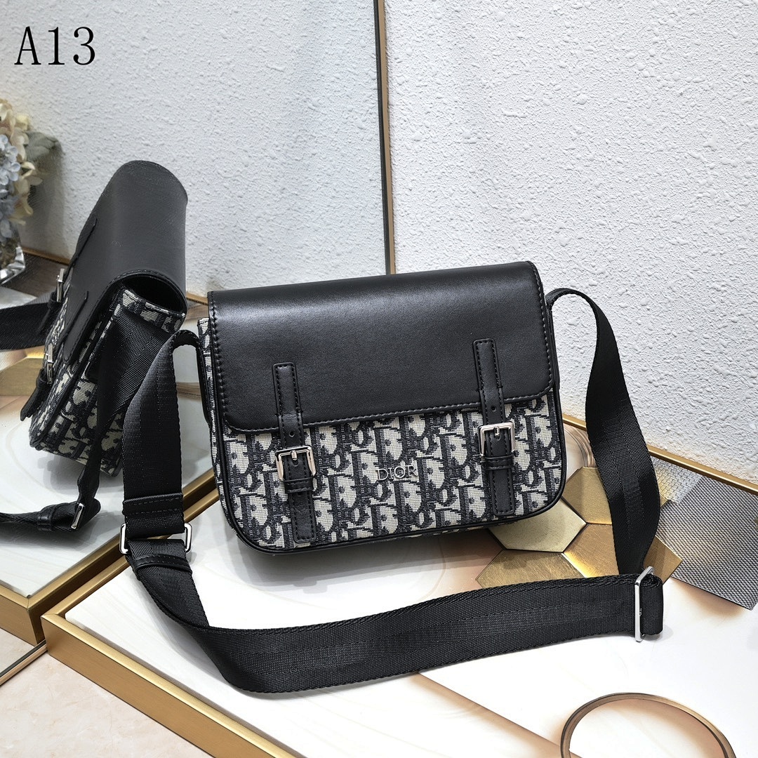 Diiior + Book Tote + Oblique Print Crossbody Bag #2011
