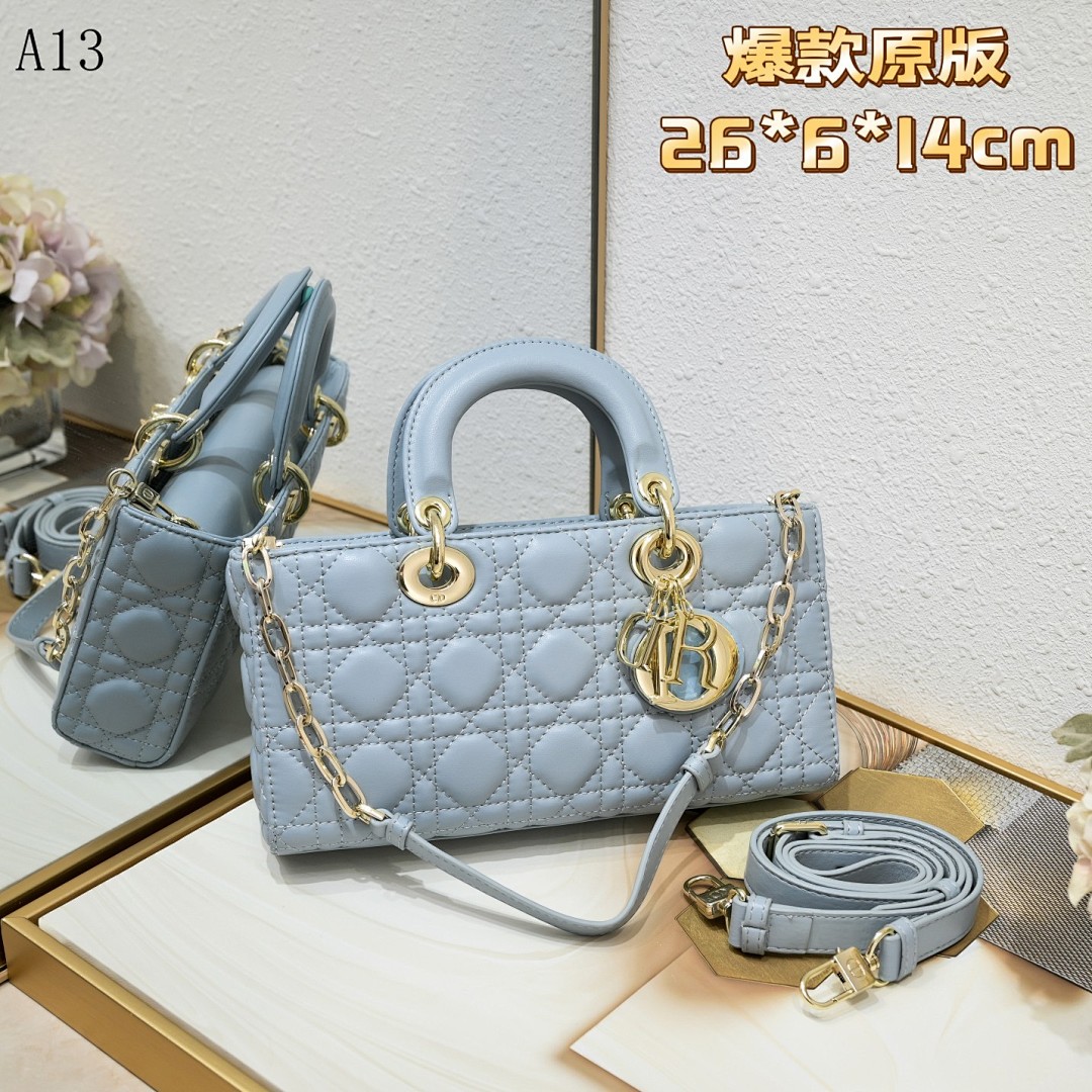 Diiior Lady Diiior Medium Quilted Handbag #2041