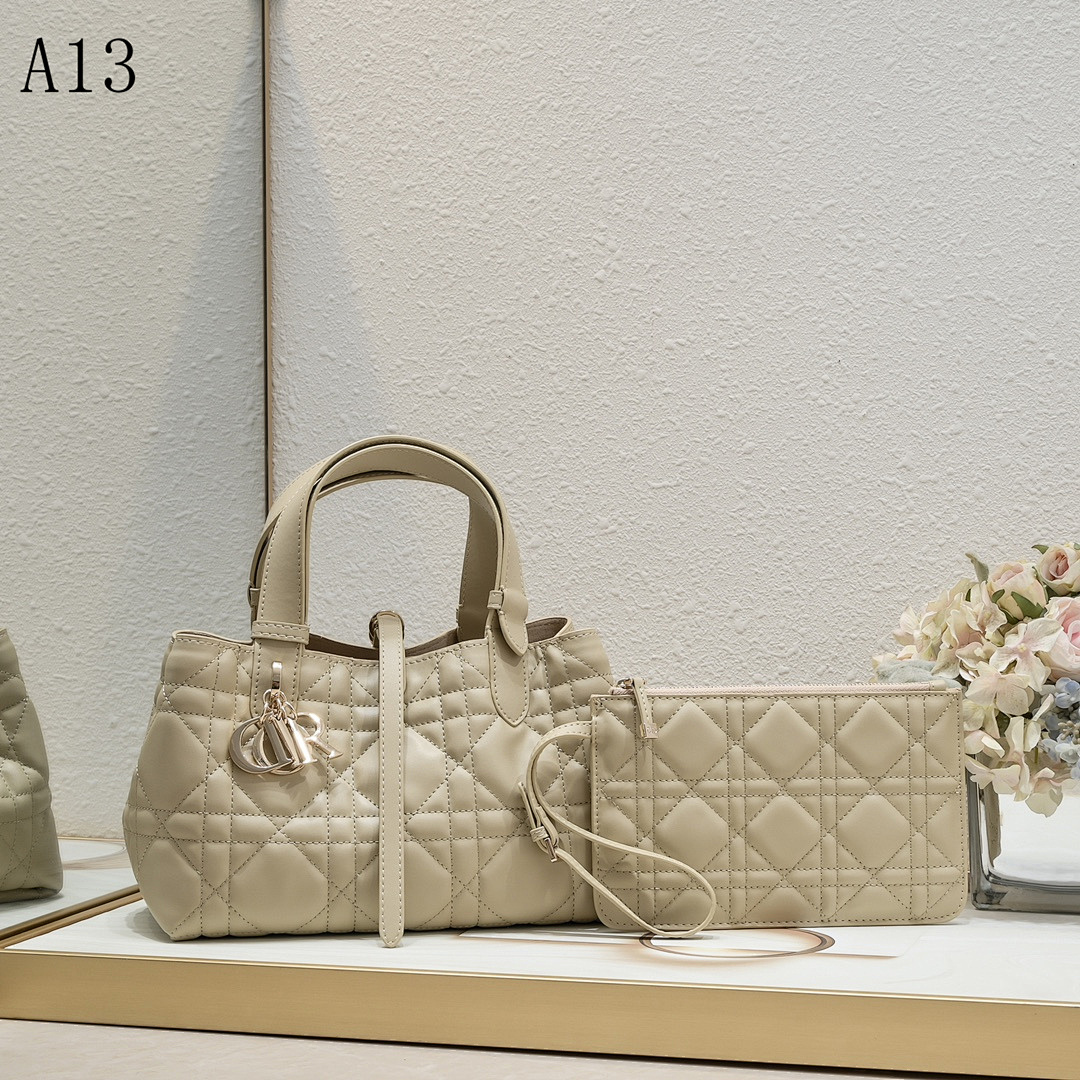 Diiior Lady Diiior Medium Tote Bag #2132