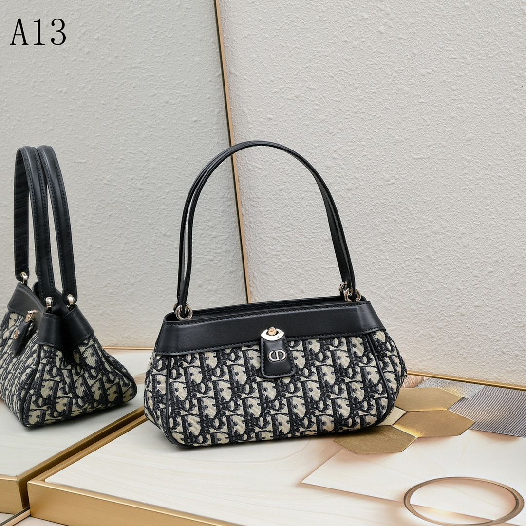 Diiior – A13 – Oblique Canvas Top Handle Bag #2163