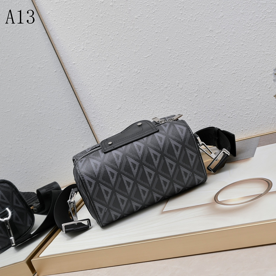 A13 – Monogram Cylinder Crossbody Bag #2080