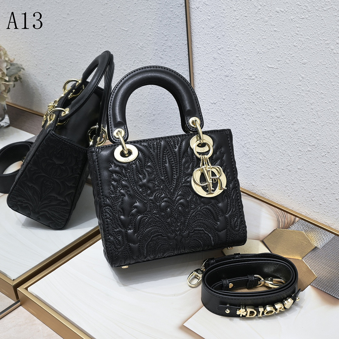 Diiior Lady Diiior Mini Bag #2050 1 Diiior Lady Diiior Mini Bag #2064