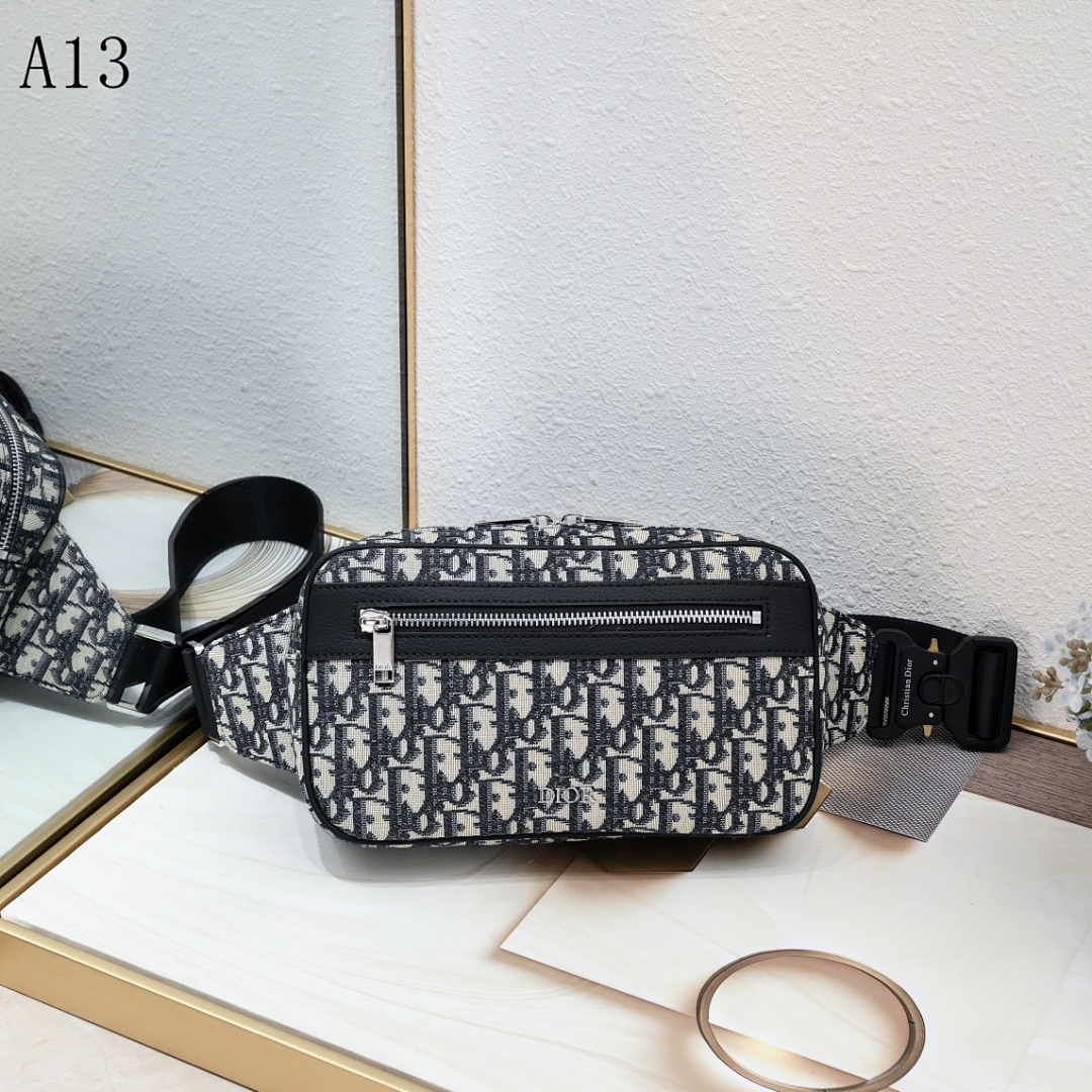 Diiior – Oblique Print Belt Bag #2216