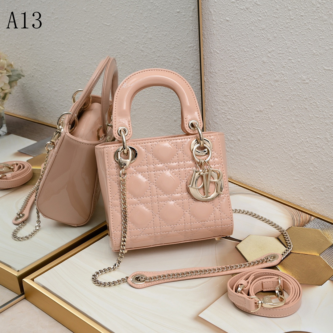 Diiior Lady Diiior Mini Bag #2060 1 Diiior Lady Diiior Mini Bag #2074