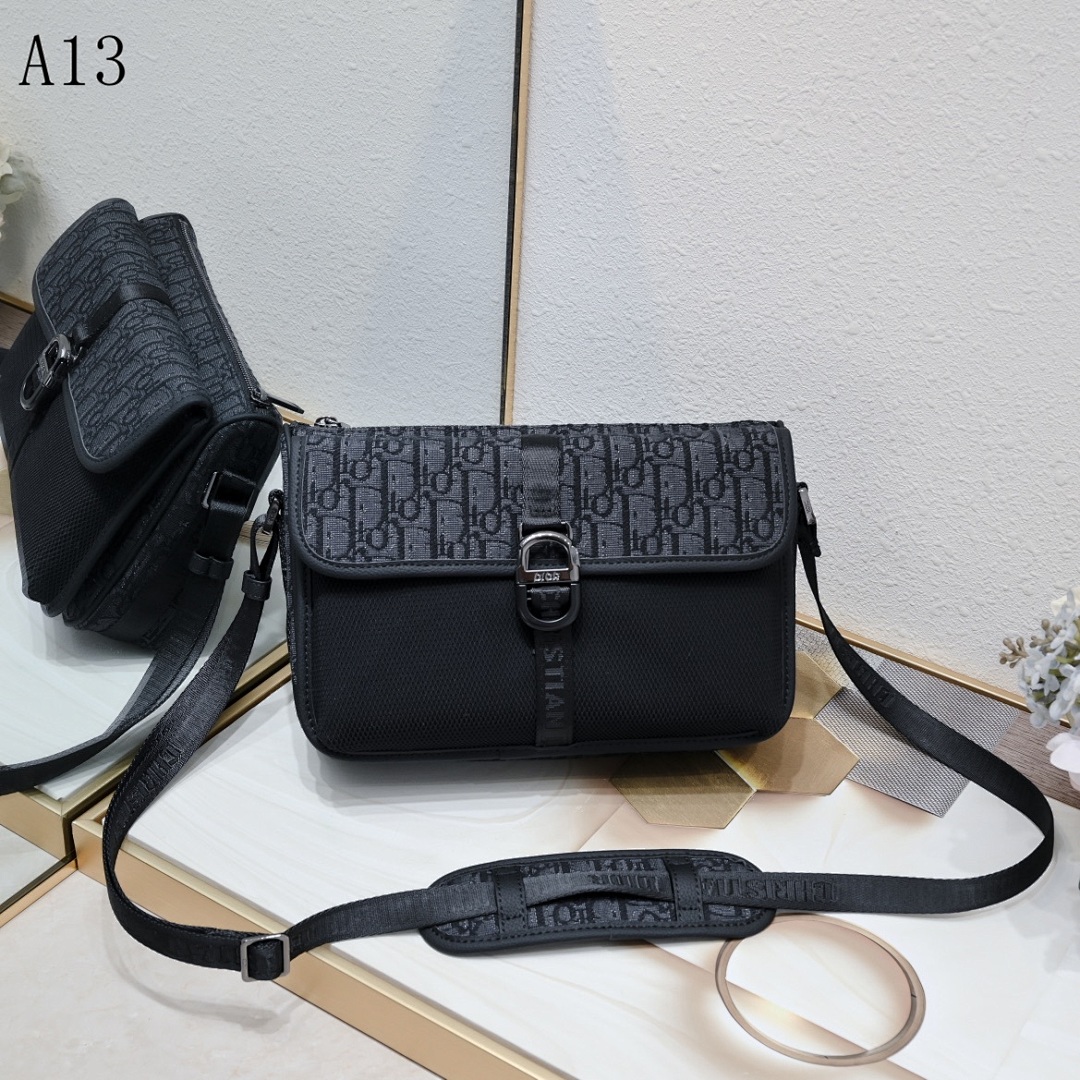 Diiior + Book Tote + Oblique Print Crossbody Bag #2113