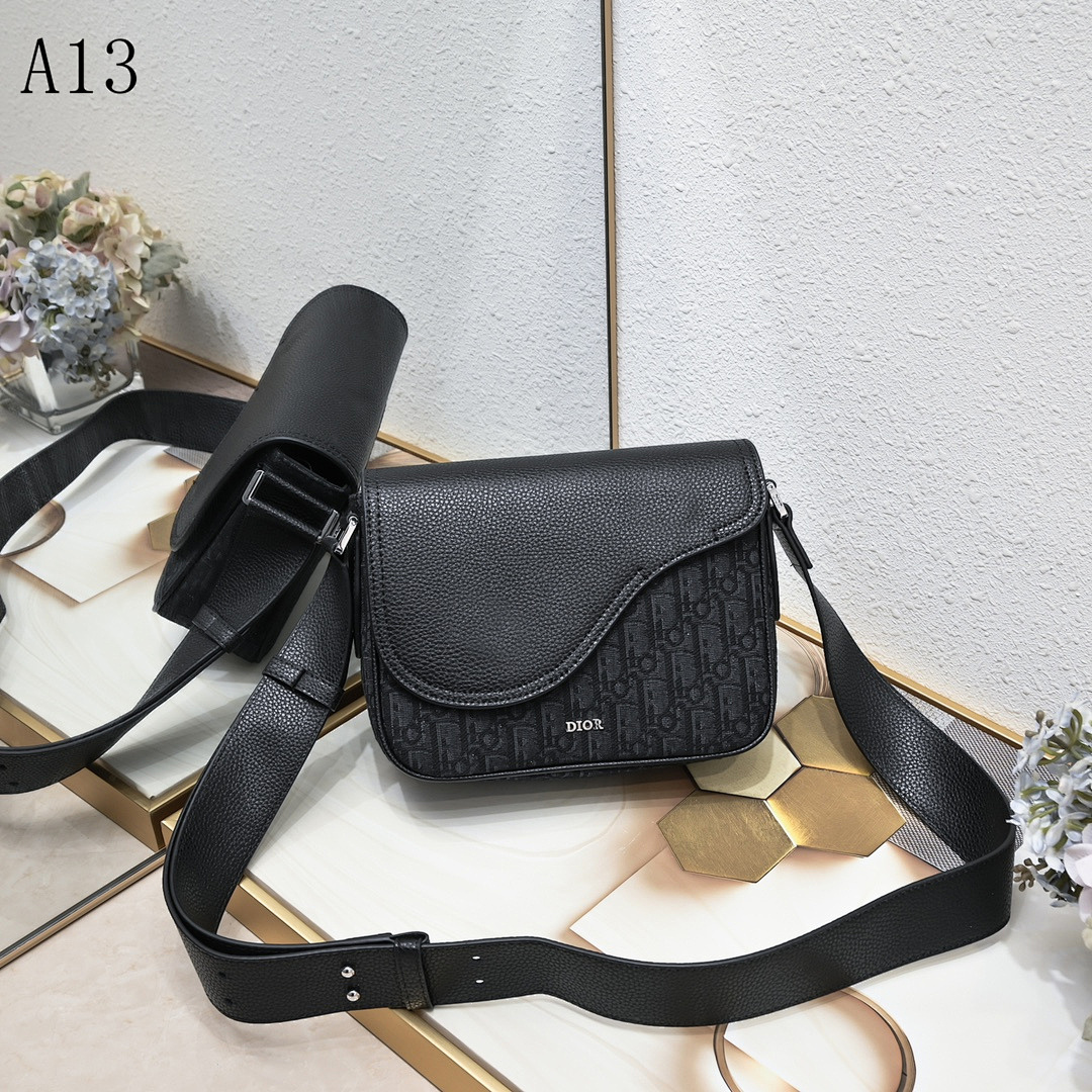 Diiior – A13 – Oblique Saddle Bag #2091