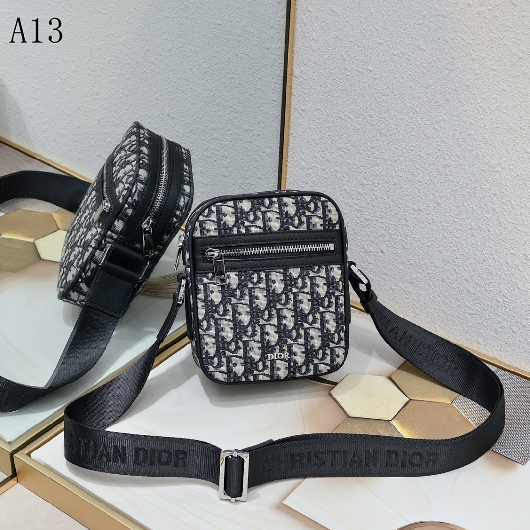 Diiior – Oblique Print Mini Crossbody Bag #2151