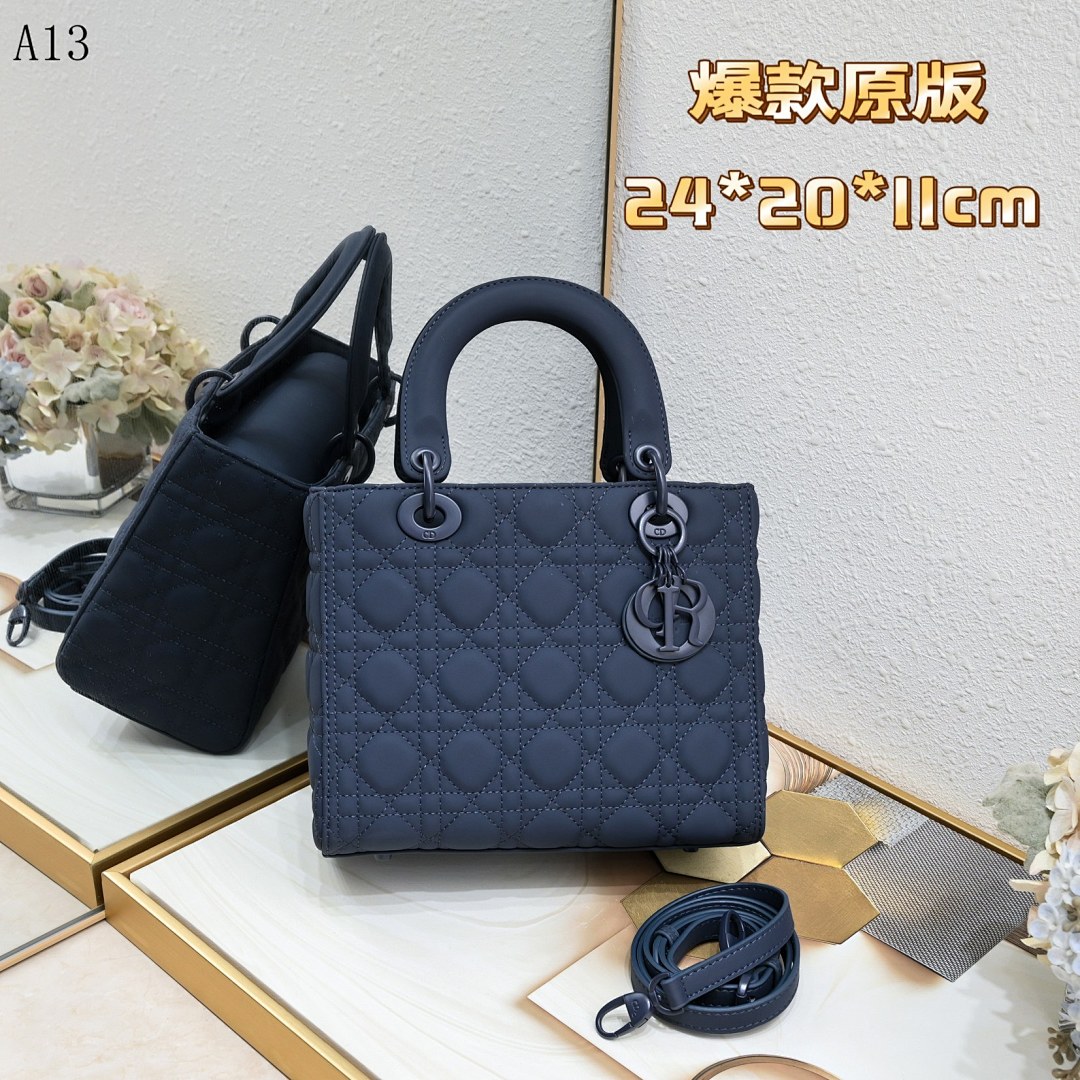 Diiior Lady Diiior Medium Tote Bag #2063