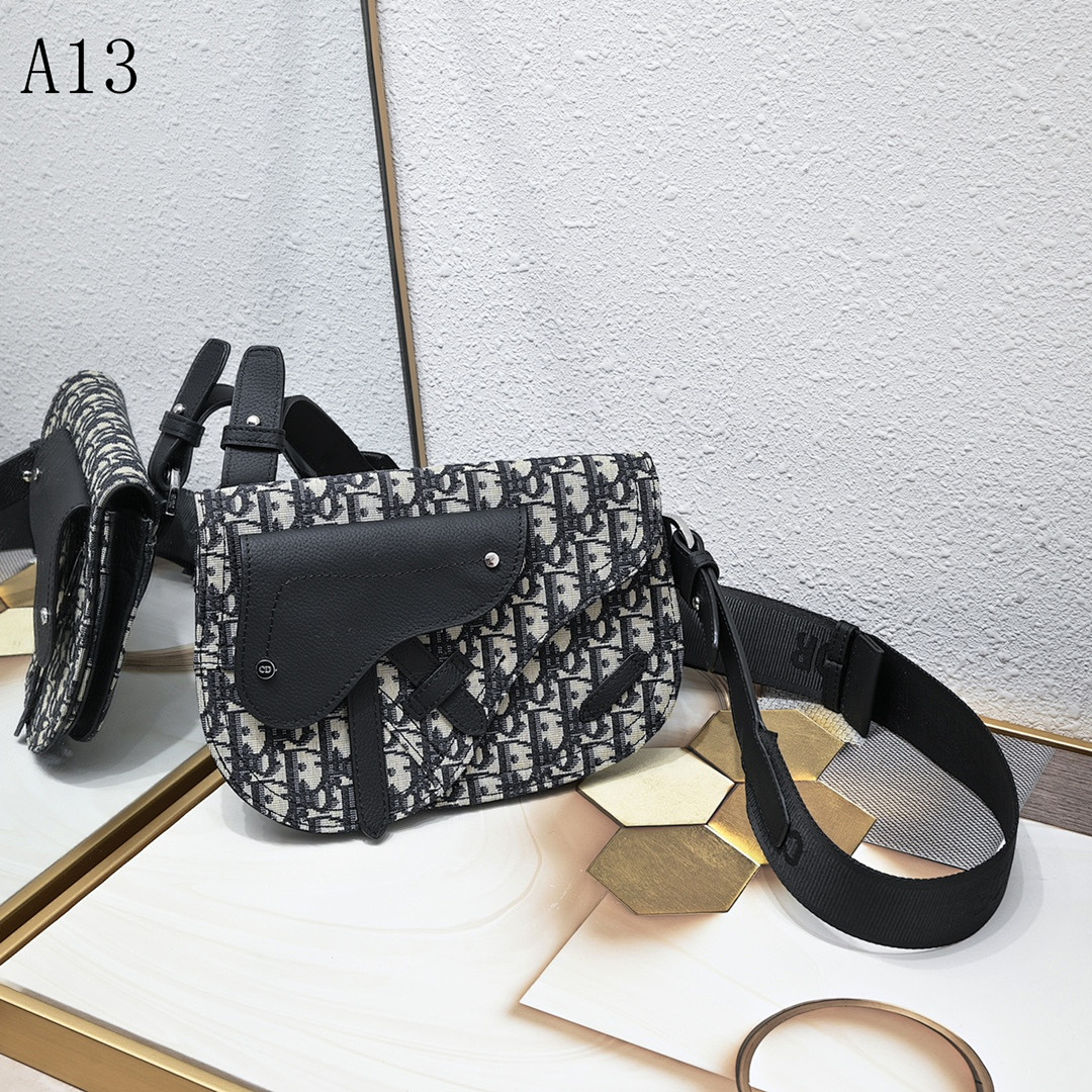 Diiior Oblique Saddle Bag #2030